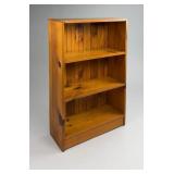Handmade Pine Bookcase with Beadboard Back