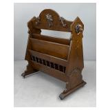 Late 19th Century Victorian Book Trough