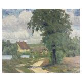 Anna Wolkenhauer (German, 1862-1939) Oil Painting