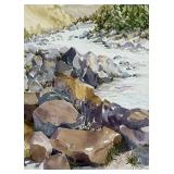 Barbara Hoopingarner (MICH, 1934-1999) Watercolor