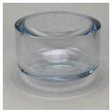 Strombergshyttan Swedish Art Glass Bowl 40s/50s