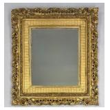 Victorian Gilt Gesso Mirror 28-1/8" x 25-3/16"