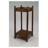Miniature Chinese Rosewood Stand 15-1/2" H