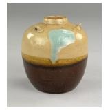 Japanese Shigaraki Pottery Bulbous Vase