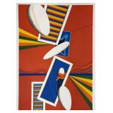 Kenji Kusaka (b. 1936) Wood Block Print 1972