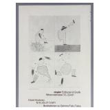 1971 David Hockney Zurich Exhibition Poster