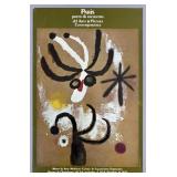 1972 Miro Exhibition Poster Museo de Arte Moderno