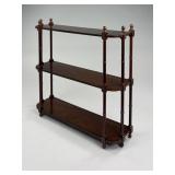 Bombay Co. Georgian Style Mahogany Etagere