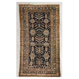 Persian Senna Kurd Hand-Knotted Rug 5