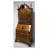 New England Queen Anne Style Cherry Secretary