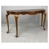 Queen Anne Console Table with Marquetry Inlay