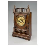 S. Smith & Sons Victorian 14 Day T&S Mantle Clock