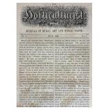 "Horticulturalist & Journal of Rural Art"1847 Book