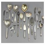 22 Pieces of Silverplated Flatware