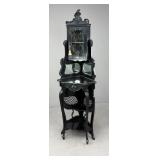 Late Victorian Ebonized Corner Etagere c. 1890