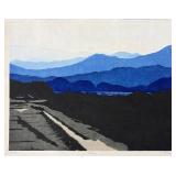 Wm. Paden (AM, 1930-2004) Wood Block Print 1960s