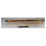 Fishing Rod Set with Wooden Carrying Case