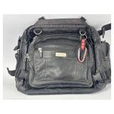 Milwaukee Black Leather Bag