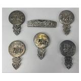 Silver-plated Mirrors & Comb, Denmark