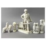 Porcelain Figurine Group with Children