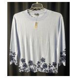 Talbots Petite Floral Sweater