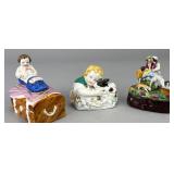 Porcelain Trinket Box Grouping