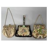 Grouping of Three Vintage Handbags