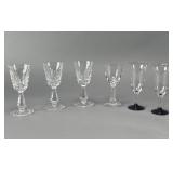 3 Waterford Stemware Glasses, Set of Six