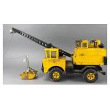 Tonka Yellow Metal Toy Crane with Bucket