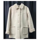 Jones New York Cream-Colored Coat