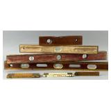 Peerless Level Tool Co. Wooden Levels Set