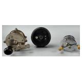 Lot of 3 Vintage Fishing Reels