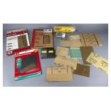 Assorted Sandpaper and Sanding Materials