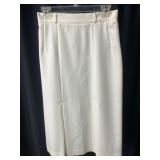 COUNTERPARTS White Pleated Skirt