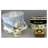 Mud Pie Porcelain Figure with Decorative Box