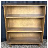 Wooden Bookshelf with Tapered Legs
