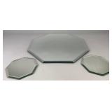 Radiant Mirrors Octagonal Glass Mirror Set