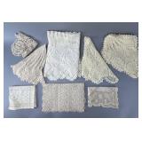 Assorted Lace and Crochet Textiles