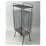 Mid-Century Wire Magazine Rack