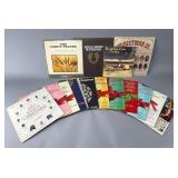 Christmas Vinyl Record Album Collection