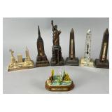 NYC Souvenir Miniatures Group of Seven