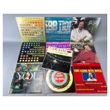Collection of Ten Vinyl Record Albums