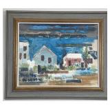 Birdsey Coastal Scene Painting