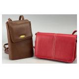 Liz Claiborne Brown Leather Handbag