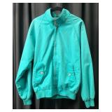 Eddie Bauer Teal Zip-Front Jacket Mens S