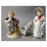 Porcelain Figurines of Children, Group of 3
