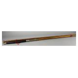 Fishing Rod with Wooden Case