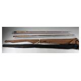 Set of Five Fishing Rods with Cases