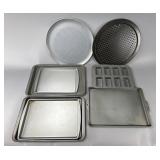Assorted Metal Baking Pans