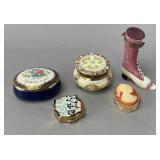 Decorative Porcelain Boxes and Boot Container